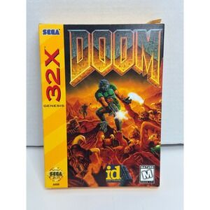 Doom Sega Genesis 32X Game 1994 id Software Mature 84506 NTSC